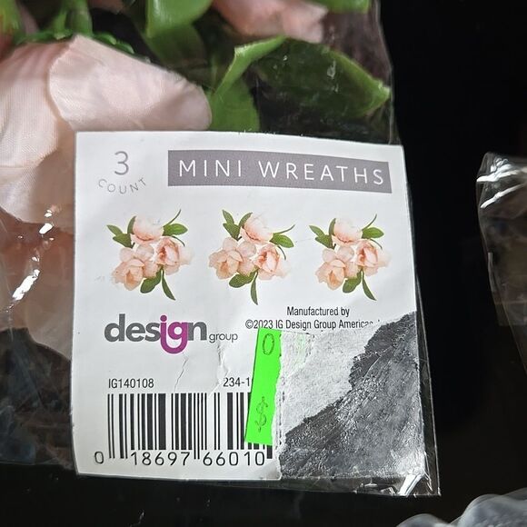 Faux Floral Collection Hobby Lobby Pink Green Fake Decor Diy Art Craft Greenery - Picture 9 of 15